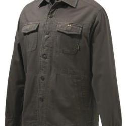 Chemise Beretta Heavy overshirt brown bark T. S
