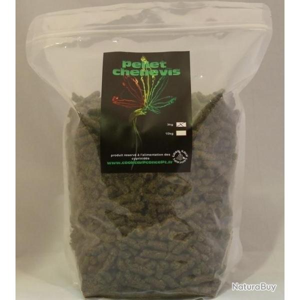 PELLETS CHANVRE 9MM 3KG