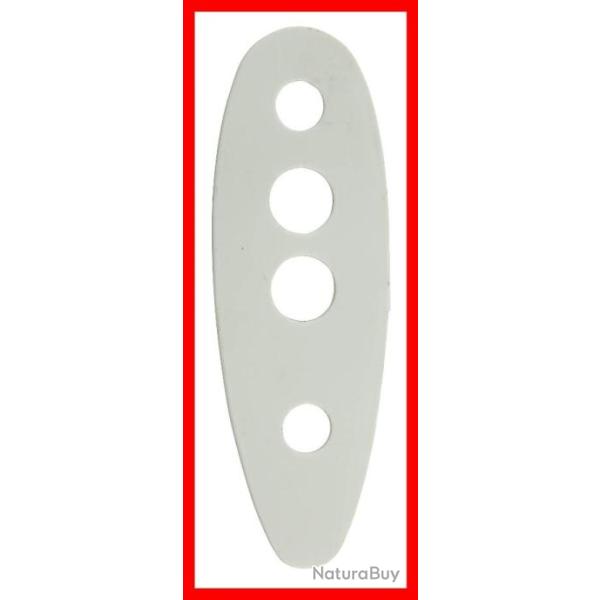 INTERCALAIRE EN PLASTIQUE BLANC 1,2 MM EPAISSEUR