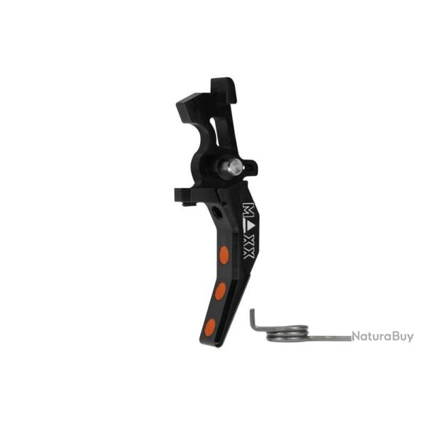 D�tente aluminium CNC SPEED pour M4 Style C Noir Maxx Model