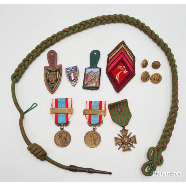 Lots m�dailles et insignes fran�ais