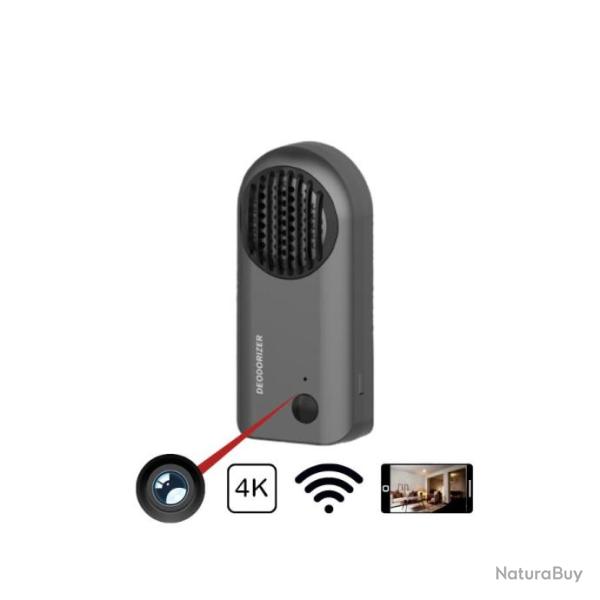 D�sodorisant de voiture cam�ra ultra HD 4K wifi IP avec d�tection de mouvement