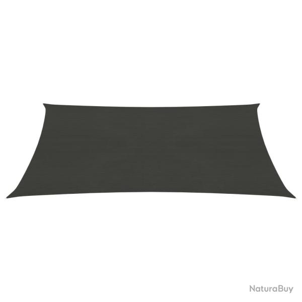 Voile toile d'ombrage parasol 160 g/m 2 x 3 m pehd anthracite 02_0008911