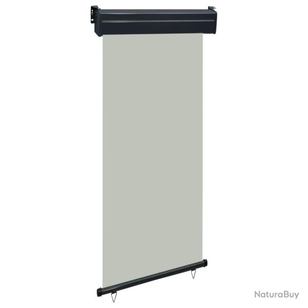 Auvent lat�ral de balcon 100 x 250 cm gris 02_0007001