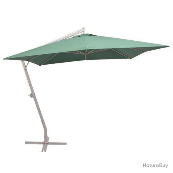 Parasol 300 x 300 cm poteau en aluminium vert 02_0008034