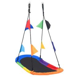 Balan&ccedil;oire nid d'oiseau avec fanions 165 x 70 cm 02_0005095