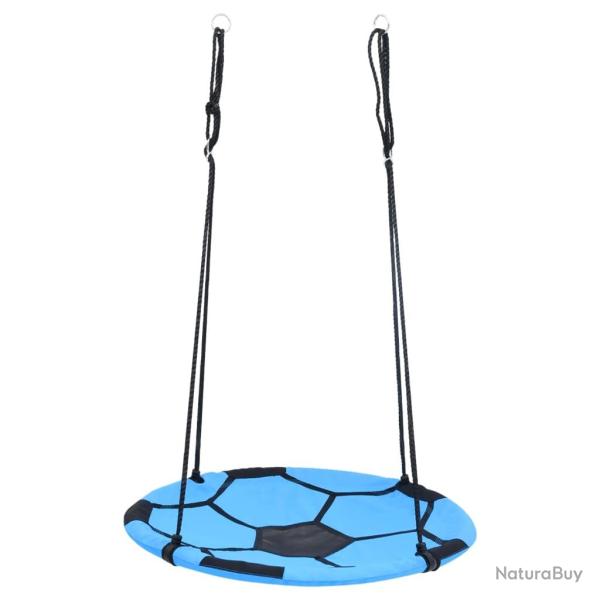 Balan�oire nid d'oiseau motif de ballon de foot 100 cm 02_0005087