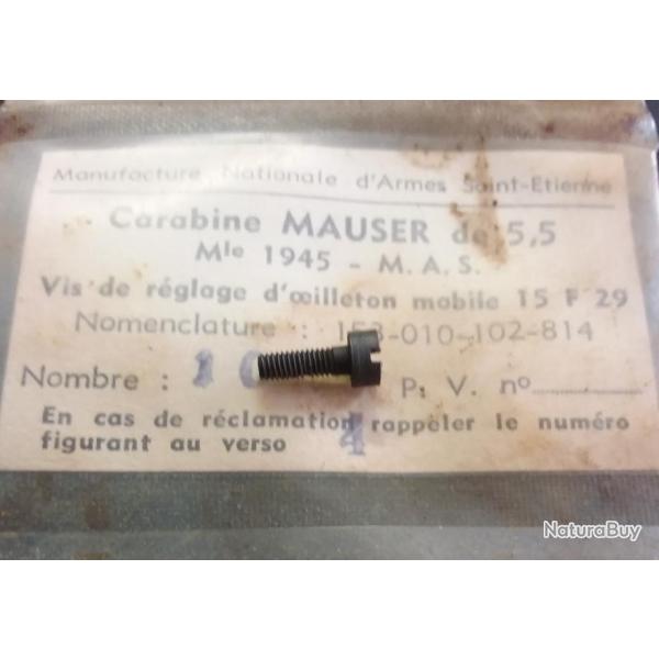 Vis de rglage d'oeilleton - hausse mas45 mas 45 (1801)