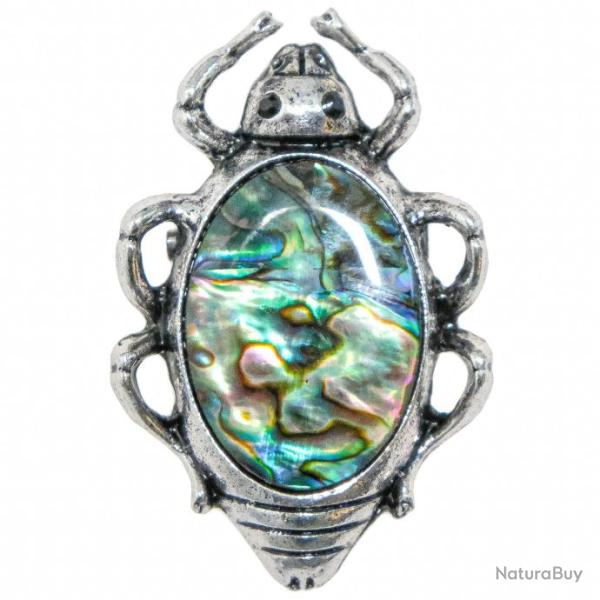 Broche col�opt�re avec nacre abalone