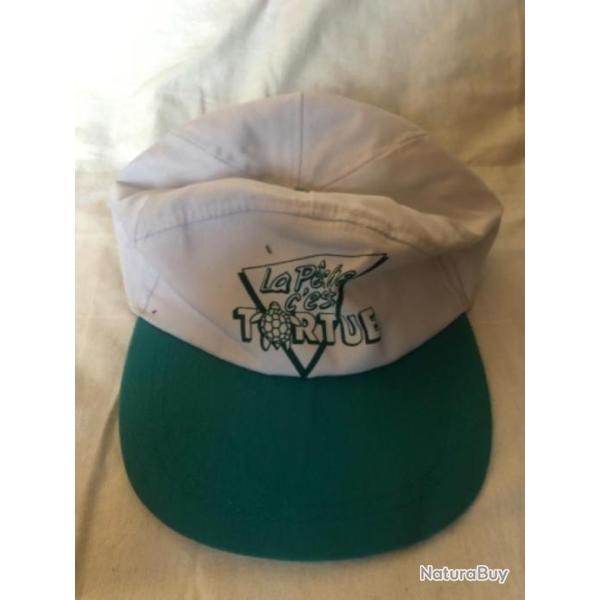 1 casquette tortue blanche  p�che occasion collection