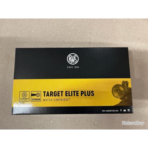 60 RWS TARGET ELITE PLUS 308 WIN 168 GRAINS, EN stock !!!