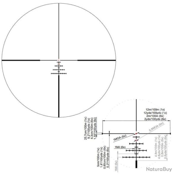 Lunette de vis�e Kahles K16i 1-6x24 - 3GR