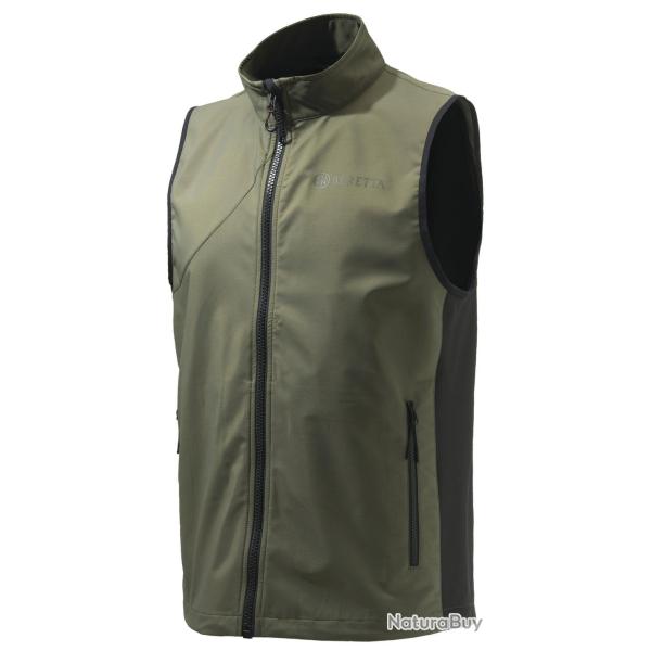 Gilet Beretta Windshell vert sans manche
