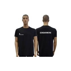 Tee-shirt 100% Coton Gendarmerie - Noir 3XL Gendarmerie Mobile