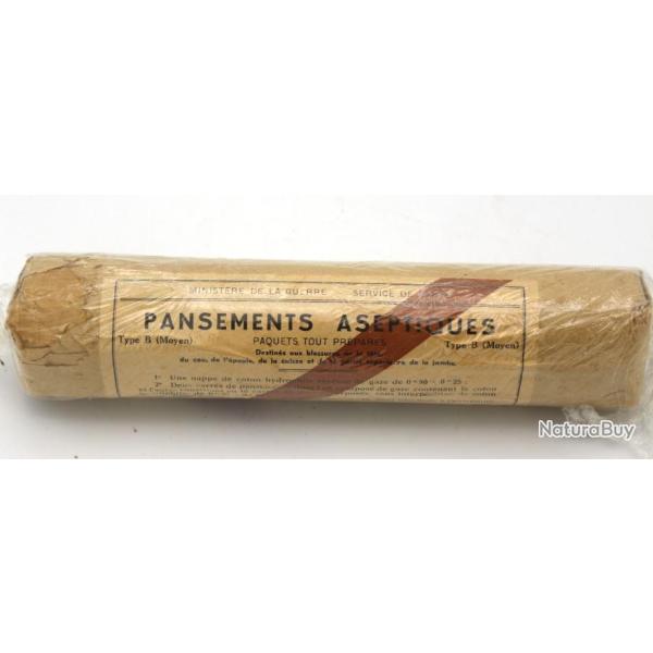 Paquet de Pansement aseptique Type B de 1961