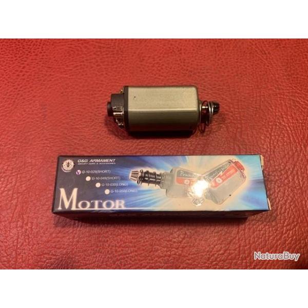 MOTEUR POUR AIRSOFT GG ELECTRIQUE POUR AXE COURT REF G 10 029