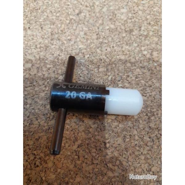 CLE AVEC INSERT GEMINI CAL.20