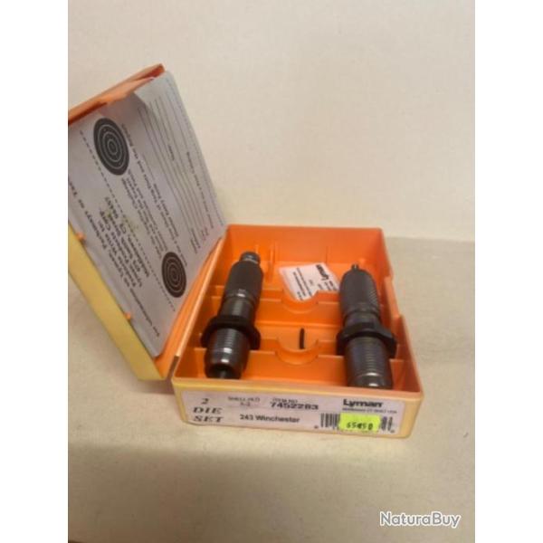 Lyman jeu d'outil calibre 243 win
