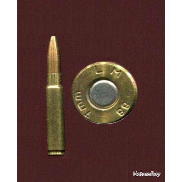7 x 45 TCU GIAT - RARE fabrication 1988 par la manufacture militaire du Mans - marquage : 7mm LM 88