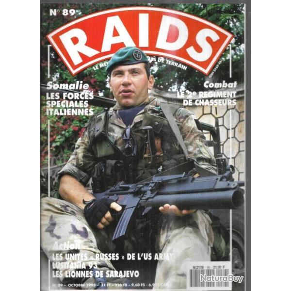 Raids 89, 2e r�giment de chasseurs, ibis somalie forces sp�ciales italiennes, opfor us army,