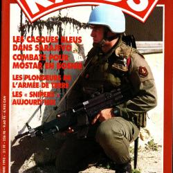 Raids 90 plongeurs arm&eacute;e de terre, bataille de mostar, bosnie casques bleus, snipers, amf dans les