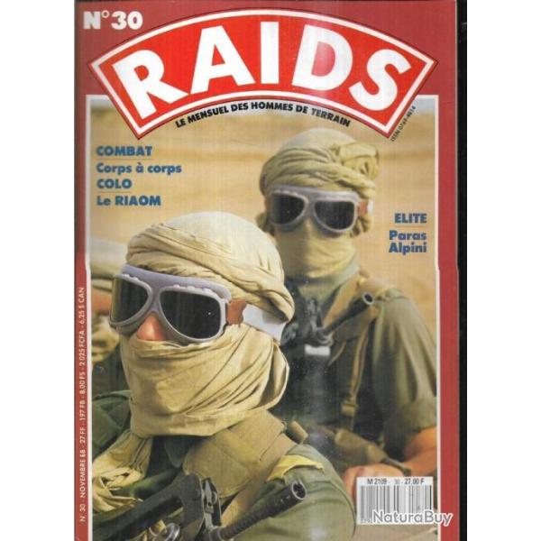 raids 30, para alpini, �trangers en foret amazonienne, stage corps � corps le riaom,