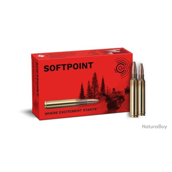 Munition Geco 300 Win Mag Soft-point Demi-blind�e 11g 170gr x10 boites