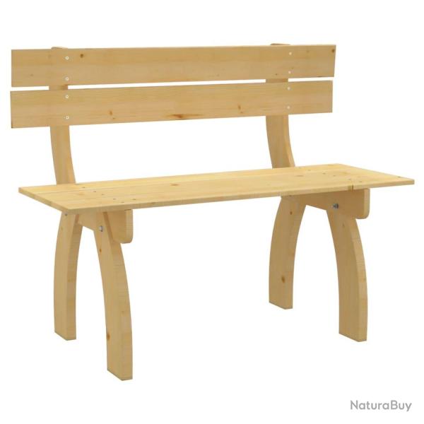 Banc de jardin meuble de patio d'ext�rieur terrasse 150 cm bois de pin impr�gn� 02_0011247