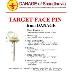 DANAGE - Clous pour blasons 60mm (x8)