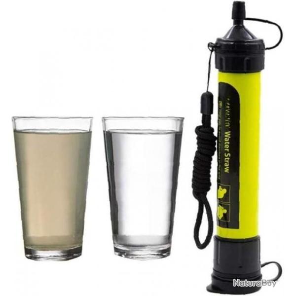 Purificateur d'eau 1500L - Filtre � eau portatif - Jaune - LIVRAISON GRATUITE ET RAPIDE