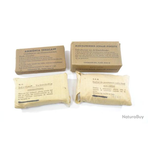 Lot pansements militaires Belges annes 1950 - 1960