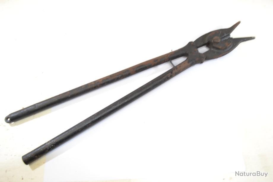 Ancienne Pince Coupante Anglaise Pour Barbelés - Equipement Soldat WWII 1940