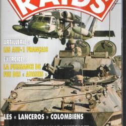 Raids 116 artillerie type auf-1, exercice el-alamein australien, en foret avec la l&eacute;gion ,