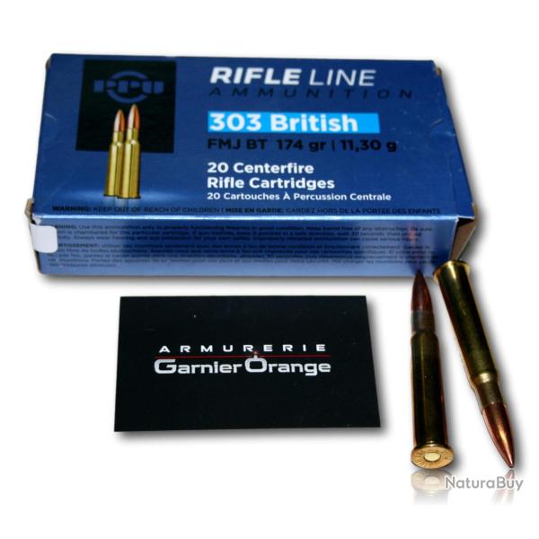 303 BRITISH 174GR 11.30G FMJ BTE 20