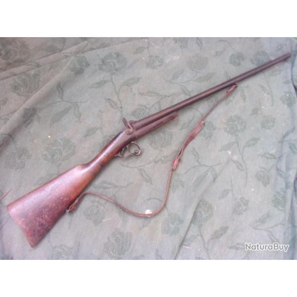 fusil clibre 16 � broche type Lefaucheux