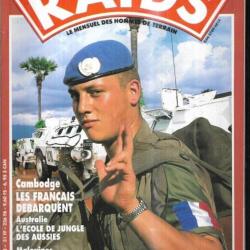 raids 74, arm&eacute;e grecque en 1992, fran&ccedil;ais au cambodge, combats de jungles des australiens, malouines