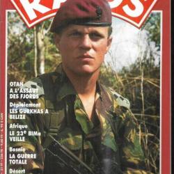 raids 73, gurkhas au belize, 23e bima au s&eacute;n&eacute;gal, revolte touaregs mali, manoeuvre norv&egrave;ge 92,