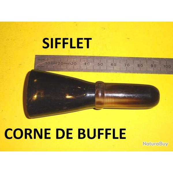 sifflet pour chien en CORNE DE BUFFLE - VENDU PAR JEPERCUTE (D23F2)