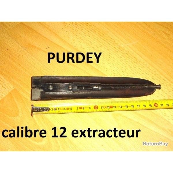devant longuesse complet fusil PURDEY calibre 12 mod�le extracteur - VENDU PAR JEPERCUTE (D23F94)