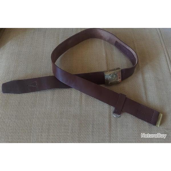 Ceinturon cuir roumaine RSR 105-130cm