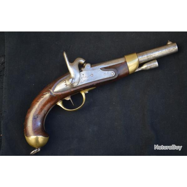 PISTOLET DE CAVALERIE M.1822 T.bis-HUSSARD-CHASSEUR A CHEVAL-DRAGON-CUIRASSIER-CHASSEUR D'AFRIQUE