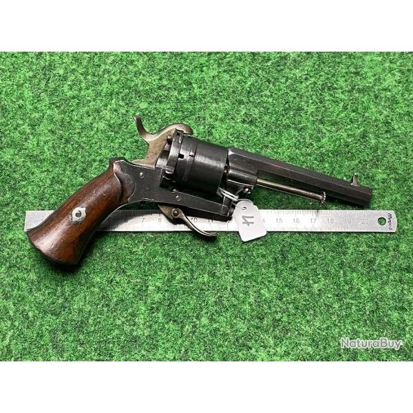 REVOLVER  BELGE TYPE LEFAUCHEUX CALIBRE 7 MM N�4