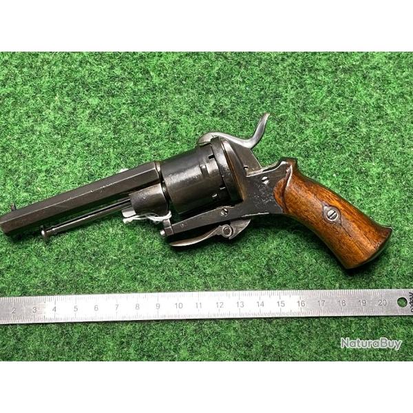 REVOLVER  BELGE TYPE LEFAUCHEUX CALIBRE 7 MM N�5