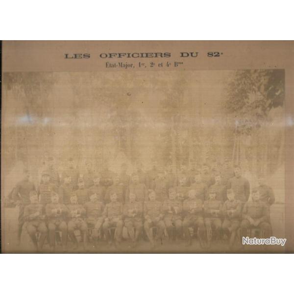 camp de maisons lafitte 1898 , 82e r�giment d'infanterie , les officers de l'�tat-major
