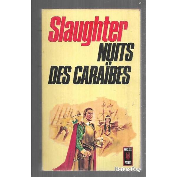 nuits des caraibes de frank g.slaughter pirates, cape et d'�p�es presses pocket