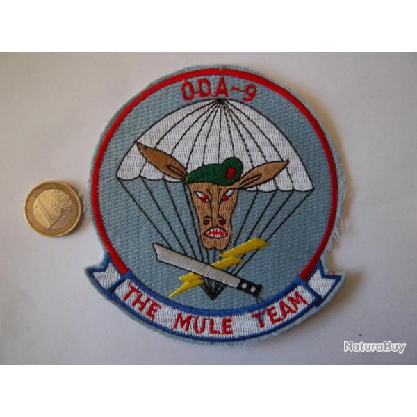 PATCH FORCES SP�CIALES DE L'ARM�E AM�RICAINE ODA-9 � THE MULE TEAM � 7th SFGp