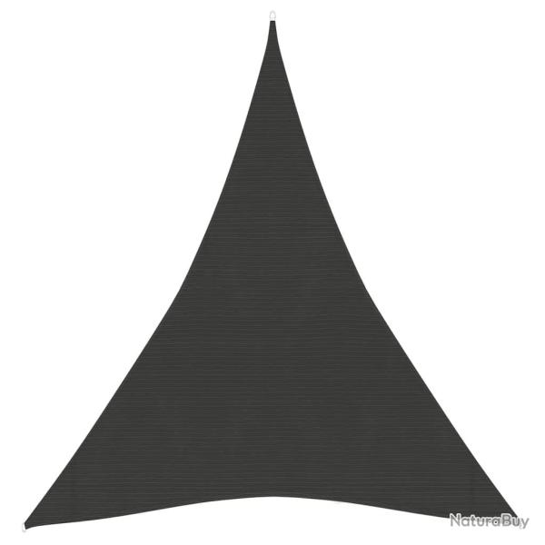 Voile toile d'ombrage parasol 160 g/m� anthracite 4 x 5 x 5 m PEHD 02_0008936