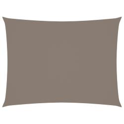 Voile d'ombrage parasol tissu oxford rectangulaire 2 x 3 m taupe 02_0009599