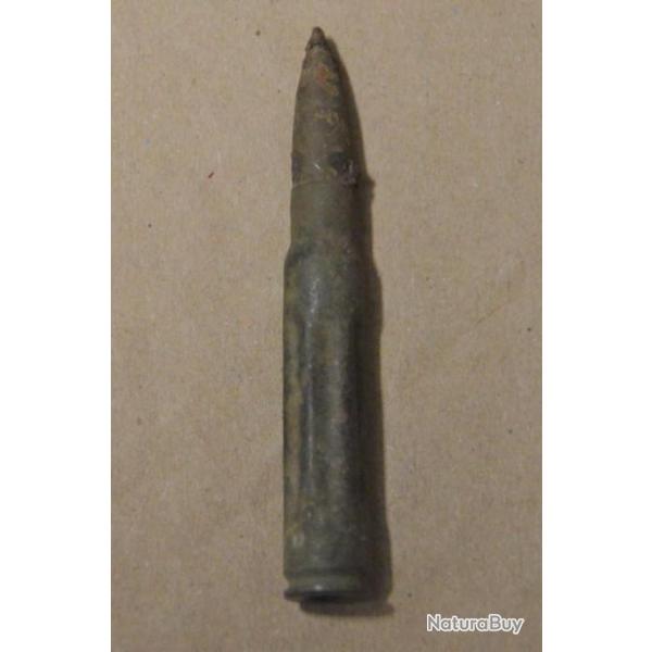 Rare Cartouche de manipulation mauser 8x57is ww1 marquage 1-15-S