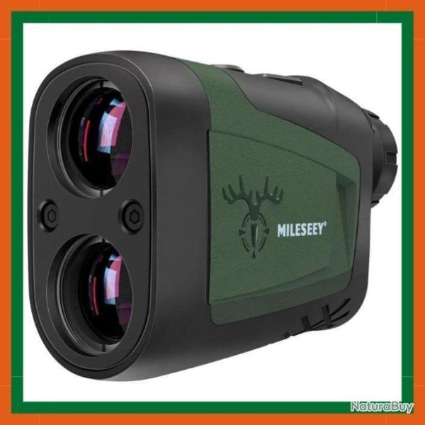 Tlmtre chasse 5  800m - Tlmtre laser - 6X - Etanche - Vert arme - Livraison gratuite